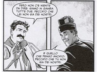 Don Camillo e Peppone diventano un fumetto
